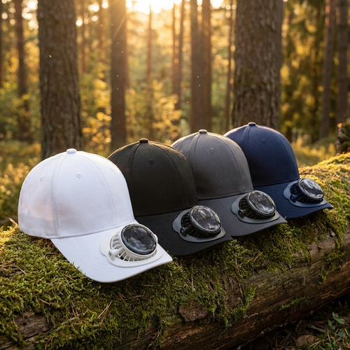 Solar Fan Hat