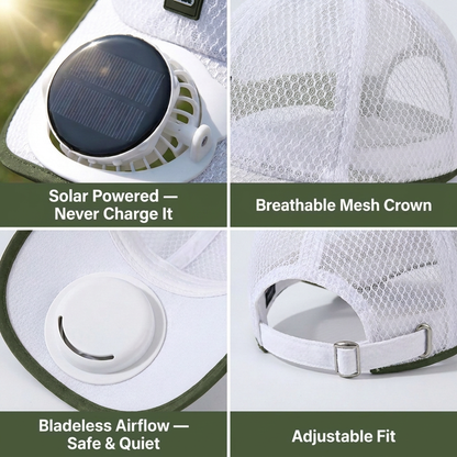 Solar Fan Hat